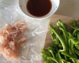 ピーマンと鶏胸肉のチンジャオロース風作り方1写真
