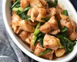 鶏もも肉とにらのスタミナ炒め作り方5写真