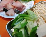 ぶりの甘辛すき焼き煮作り方1写真