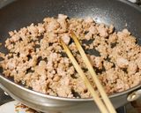 食材用挽肉のそぼろ作り方2写真