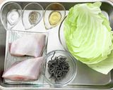 レンチン！かれいの塩昆布蒸し作り方1写真