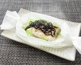 レンチン！かれいの塩昆布蒸し作り方6写真