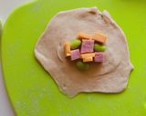 枝豆チーズベーコンパンとくるみあんぱん作り方5写真