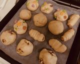 枝豆チーズベーコンパンとくるみあんぱん作り方9写真