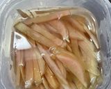 新生姜の豚ロース巻き作り方1写真