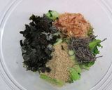 レンジで簡単！チンゲンサイの海苔ごま和え作り方3写真