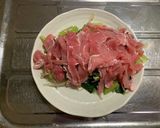 もやしと小松菜のとんぺい焼作り方4写真