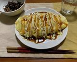 もやしと小松菜のとんぺい焼作り方15写真