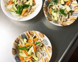 レンジもやしズッキーニスタミナ甘辛野菜炒作り方9写真