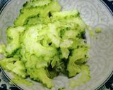 ゴーヤツナサラダ　蜂蜜で苦味なし子供OK作り方9写真