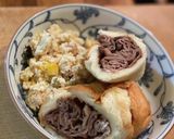 牛肉のジャムチーズ☆ラップサンド作り方8写真