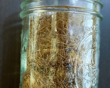 とうもろこしのひげでお茶の素作り方7写真