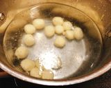 材料2つ！白玉粉と豆腐でお団子作り方4写真
