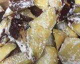 塩ペッパーチーズ味のさつまいもの揚げ焼き作り方5写真