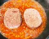 簡単・市販ミネストローネのハンバーグ作り方3写真