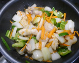 簡単！鶏野菜のかんたん黒酢炒め作り方4写真