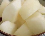 梨はひとくちカットが食べやすい♡作り方35写真