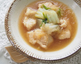 煮るのは8分！胸肉と白菜のおろし煮♪作り方6写真