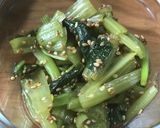 小松菜のナムル作り方3写真