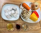 作り置きにも！お野菜たっぷり南蛮風作り方1写真
