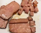 焼き豚チャーハンおにぎり作り方2写真