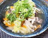 すぐできる♡麺の野菜かけ汁作り方6写真