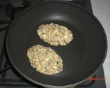 たっぷりきのこのおから豆腐ハンバーグ☆作り方6写真