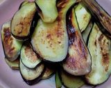 我が家の焼きナス 肉味噌のせ作り方7写真