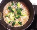 ブロッコリーのしょうゆ味スープ作り方3写真