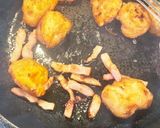 簡単・冷凍唐揚げの炒め飯作り方1写真