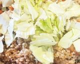 簡単・冷凍唐揚げの炒め飯作り方4写真