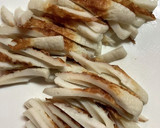 モヤシとちくわのカレーマヨ炒め作り方1写真