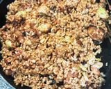 簡単・残った焼き飯からのオムライス作り方1写真