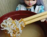 リカちゃん♡生しらす盛りの味噌汁♪作り方9写真