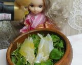 リカちゃん♡白身魚とミニハーブのサラダ☙作り方6写真