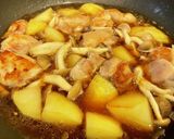 鶏肉とじゃがいもの炒め煮作り方5写真