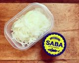 玉葱スライスたっぷりと鯖のごはん作り方1写真
