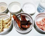 犬ご飯　とろ―りカニクリームあん作り方1写真