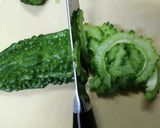 ゴーヤツナサラダ　蜂蜜で苦味なし子供OK作り方8写真