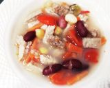 犬ご飯 豚肉と豆の煮込み作り方3写真