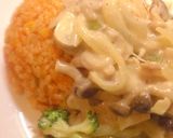 チキンのクリーム煮＆ケチャップライス作り方6写真