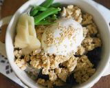 挽肉100gで4人分♥鶏そぼろ丼作り方5写真