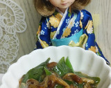 リカちゃん♡長ネギとなめこのトロッと炒め作り方9写真