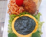 通り抜けフープ♪ドラえもん キャラ弁作り方3写真