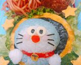 通り抜けフープ♪ドラえもん キャラ弁作り方8写真
