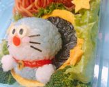 通り抜けフープ♪ドラえもん キャラ弁作り方9写真