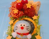 通り抜けフープ♪ドラえもん キャラ弁作り方10写真