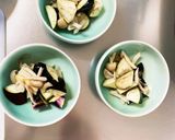 豚こまピリ辛梅ポン炒め味和風麻婆豆腐茄子作り方12写真