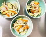 根菜チクワ味噌炒飯味スペイン風オムレツ作り方9写真