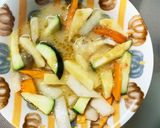 根菜チクワ味噌炒飯味スペイン風オムレツ作り方15写真